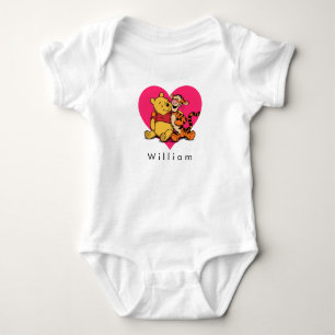 Body Para Bebé Dulce Winnie the Pooh y Tigger