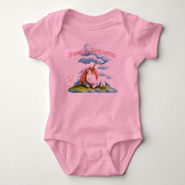 Body Para Bebé Dulces Sueños (Anverso)