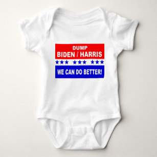 Body Para Bebé Dump Biden Harris ¡Podemos hacerlo mejor!