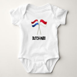 Body Para Bebé Dutch-Indo with Two Flags