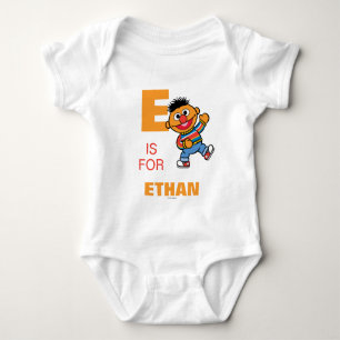 Body Para Bebé E es para Ernie   Añadir su nombre