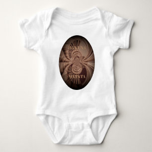 Body Para Bebé Earthy Hakuna Matata Art Print