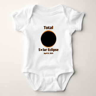 Body Para Bebé Eclipse solar abril 2024 Moderno