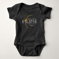 Eclipse solar total de 2024 Texas Black & Gold mod