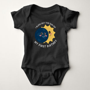 Body Para Bebé eclipse solar total Primer cumpleaños