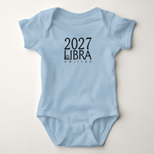 Body Para Bebé Edición Libra 2027 con símbolo