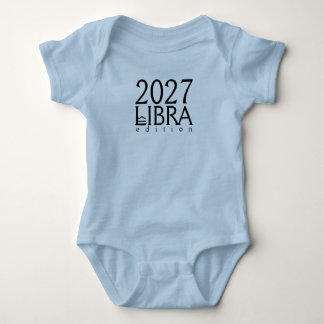Body Para Bebé Edición Libra 2027 con símbolo