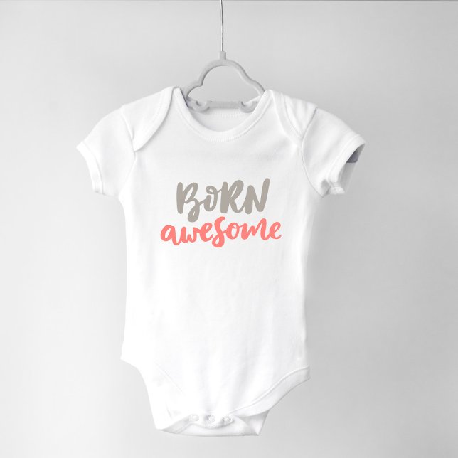 Body Para Bebé Edición Limitada "Nacido Increíble" Texto de Mamá (Subido por el creador)