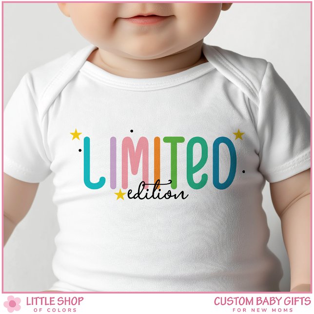 Body Para Bebé Edición Limitada Texto Personalizado (Subido por el creador)