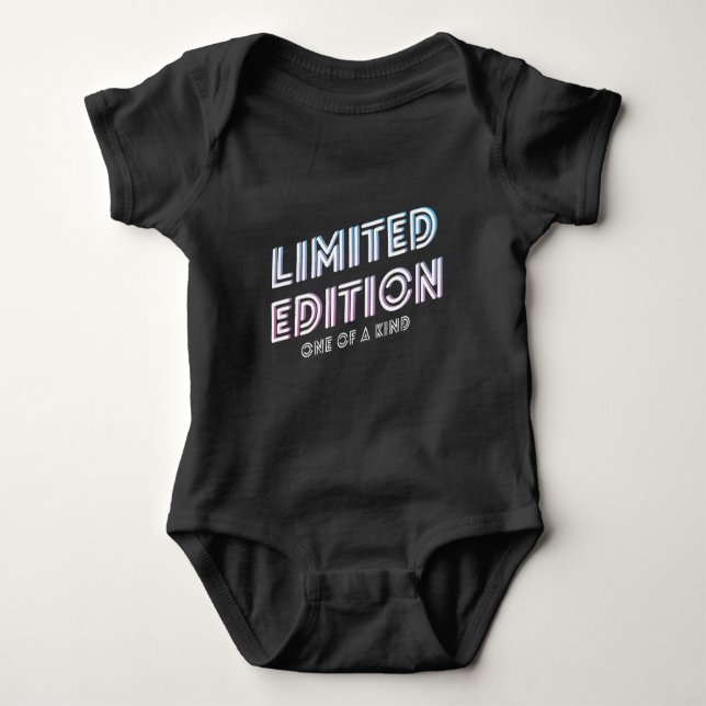 Body Para Bebé Edición Limitada - Una De Tipo (Anverso)