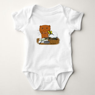 Body Para Bebé Educación en casa de Oliver The Otter - La Maripos