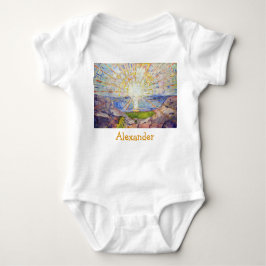 Body Para Bebé Edvard Munch - The Sun 1911