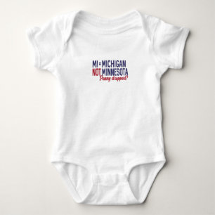 Body Para Bebé EE.UU. - IM = Confusión de Michigan No Minnesota