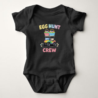 Body Para Bebé Egg Hunt Crew Kids Easter Holiday