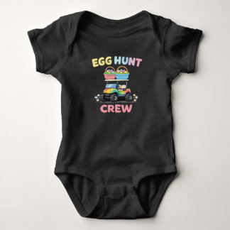 Body Para Bebé Egg Hunt Crew Kids Easter Holiday