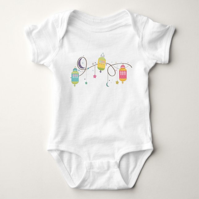 Body Para Bebé Eid Baby Bodysuit (Anverso)