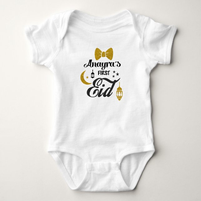 Body Para Bebé Eid Baby Suit (Anverso)