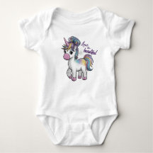 Einhorn-Baby-Strampler