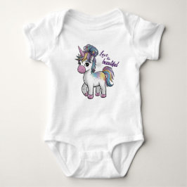 Body Para Bebé Einhorn-Baby-Strampler