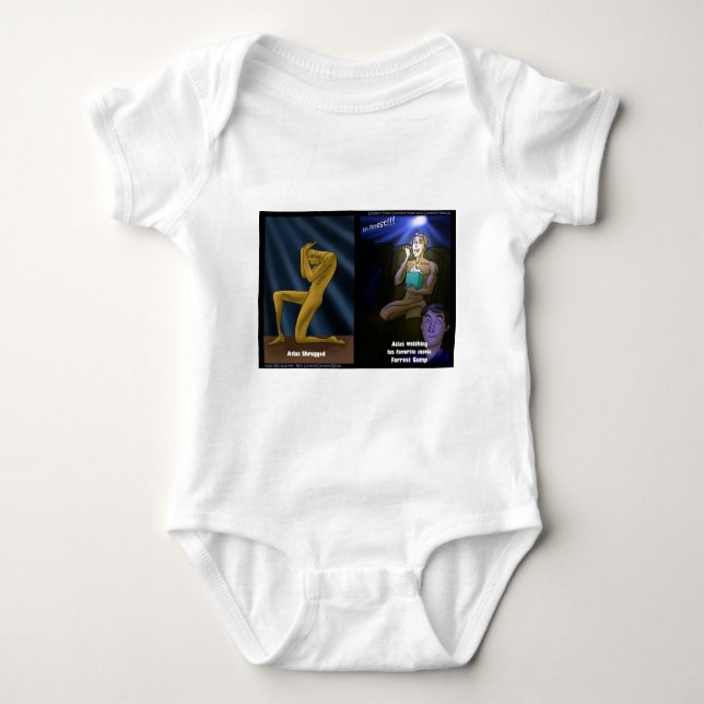 Body Para Bebé Ejecutar, Atlas Ejecutar Divertidos Regalos Tees M (Anverso)