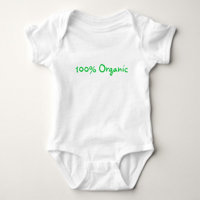 Body Para Bebé El 100% orgánico (Anverso)