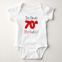 El 70 cumpleaños de Oma