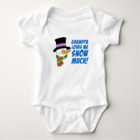 El abuelo me ama mucho la nieve