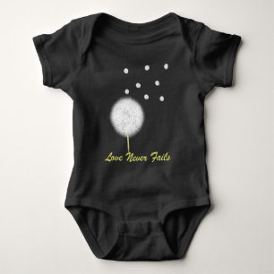 Body Para Bebé El amor nunca falla Dandelion1 Corintios 13