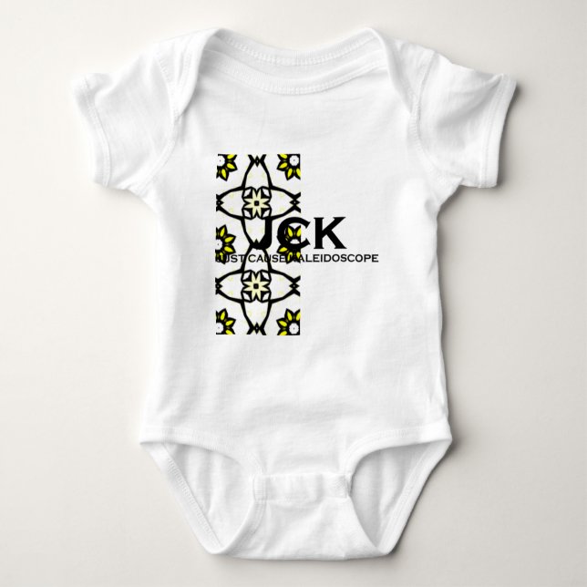 Body Para Bebé El arte caleidoscopio del primer volumen quince (Anverso)