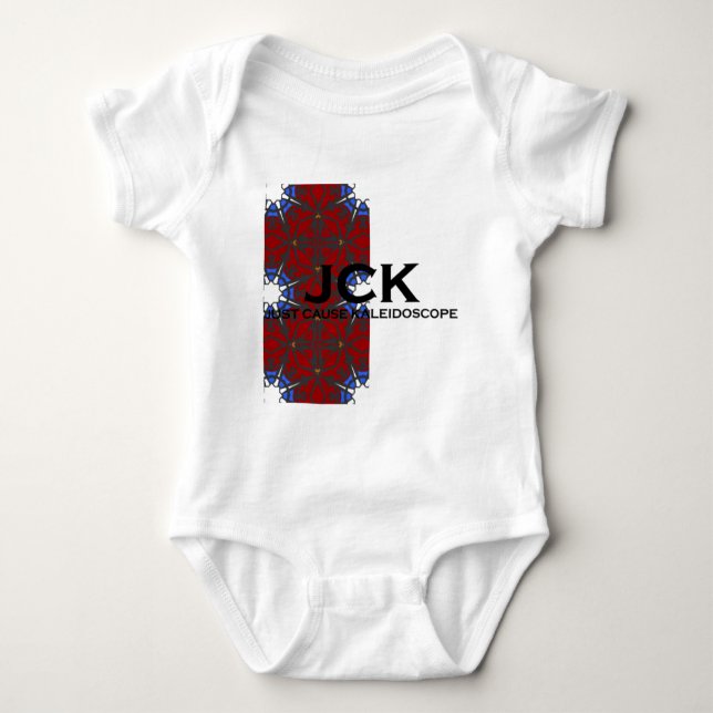 Body Para Bebé El arte calidoscopio diez del volumen cuatro (Anverso)