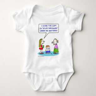 Body Para Bebé el atlas encogió el rand del ayn debajo del