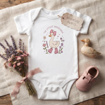 El aventurero más pequeño Bodysuit de bebé pato li