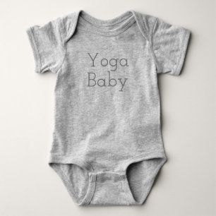 Body Para Bebé El bebé de la yoga crece