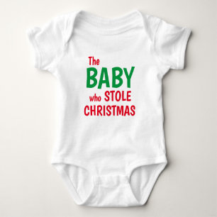 Body Para Bebé El bebé que robó a los Navidades Baby Bodysuit