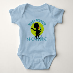 Body Para Bebé El bebé quiere a Showtune (muchacho