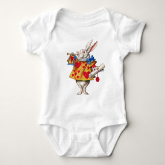 BODY PARA BEBÉ EL BLANCO DE ALICE EN WONDERLAND