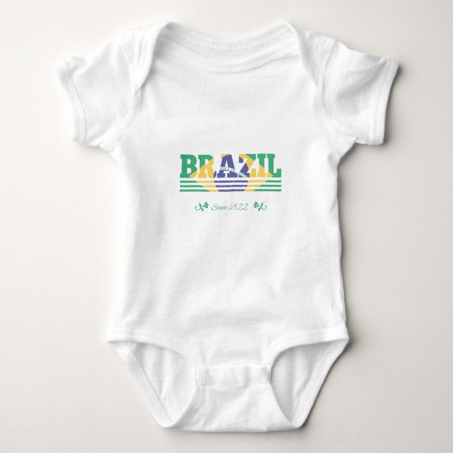 Body Para Bebé El BRASIL desde 1822 (Anverso)