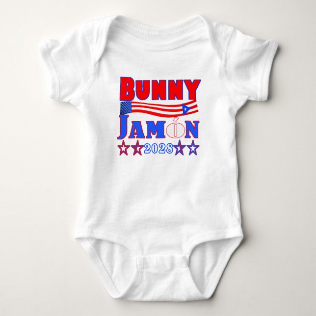 Body Para Bebé El Bunny/Jamon 2028 body de bebé (Anverso)