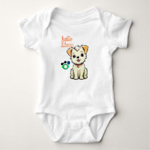 El Cachorro Amor Liam Baby Bodysuit.