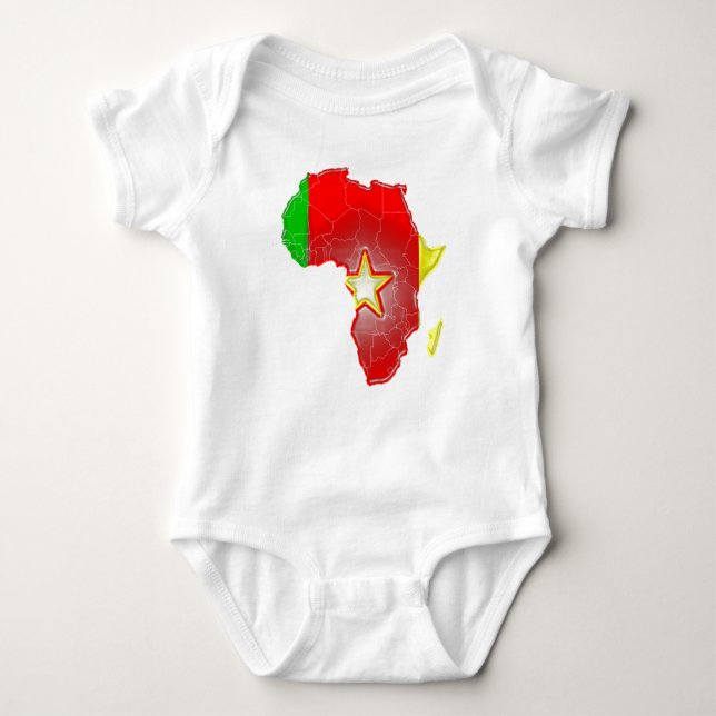 Body Para Bebé El Camerún (Anverso)