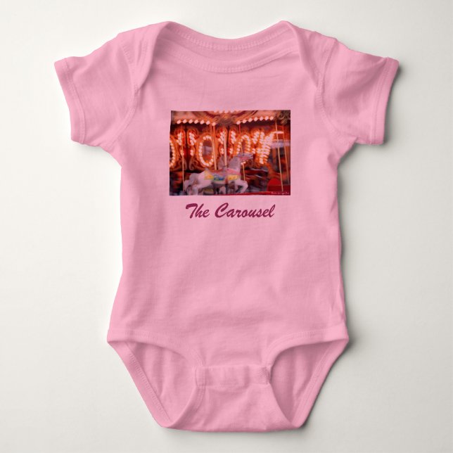Body Para Bebé 'El Carousel' Infant Creeper (Anverso)