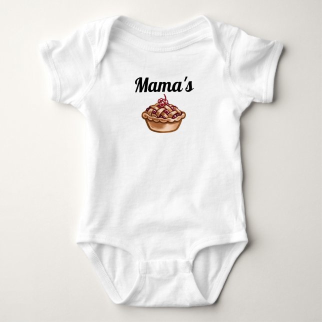 Body Para Bebé El cerezo de mamá (Anverso)
