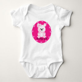 Body Para Bebé El Chica de papá Teddy Bear Baby Bodysuit
