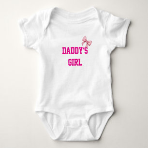 Body Para Bebé El Chica de papá, un traje para bebés