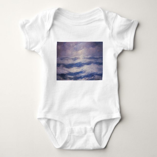 Body Para Bebé El cielo y el océano (por Emil Carlsen) (Anverso)