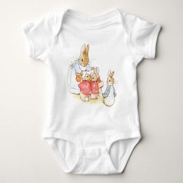 Body Para Bebé El clásico Peter the Rabbit (Anverso)