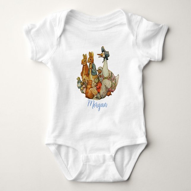Body Para Bebé El clásico Peter the Rabbit (Anverso)