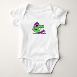 Body Para Bebé El cocodrilo dentro de mí   diseño bonito y hermos
