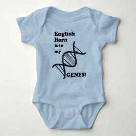 Body Para Bebé El Cuerno de Inglés Está En Mis Genes