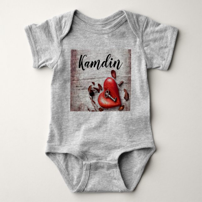 Body Para Bebé El cuerpo del bebé personalizado encaja con la cla (Anverso)